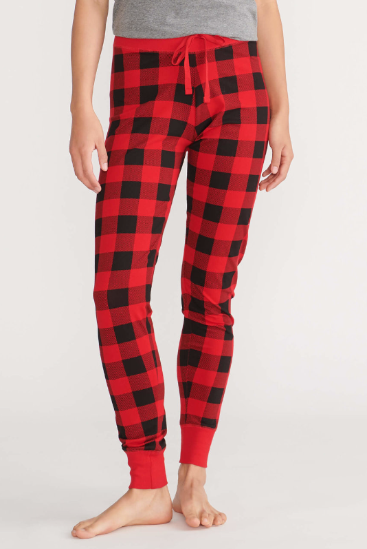 Buffalo Plaid Women's Sleep Leggings – C2C Clothing Co