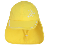 Load image into Gallery viewer, Beach UV Hat W/ Neck Flap
