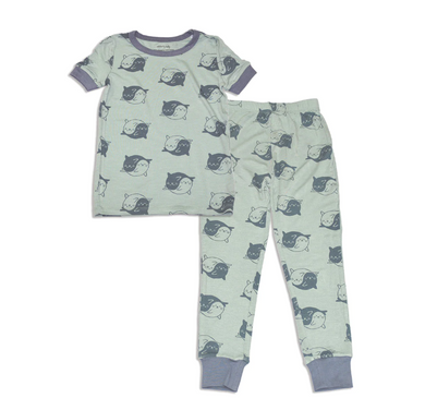 Silkberry Bamboo L/S Pajama Set West Coast WF4377 - Kaos Kids