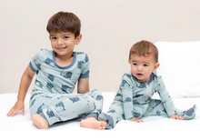 Load image into Gallery viewer, Bamboo Short Sleeve 2pc Pajama Set- Ying Yang
